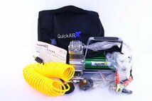 ●【未使用】サン自動車工業 QA0104 Quick AIR X クイックエアーX コンプレッサー エア工具 付属品あり ケース付き【10933905】_画像1