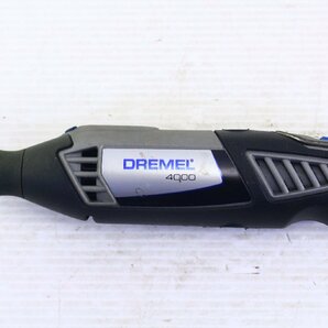 ●DREMEL ドレメル ボッシュ 4000 ロータリーツール 100V 削り出し 切削 研削 研磨 彫刻 電動工具 付属品あり ケース付き【10939266】の画像2