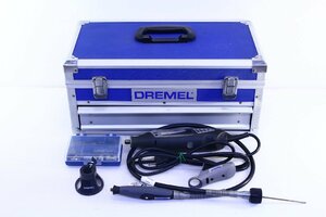 ●DREMEL ドレメル ボッシュ 4000 ロータリーツール 100V 削り出し 切削 研削 研磨 彫刻 電動工具 付属品あり ケース付き【10939266】