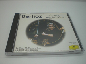 1CD　ベルリオーズ：幻想交響曲、『ファウストの劫罰』から　カラヤン/ベルリン・フィル　1964・71年　国内盤　19前