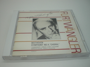 1CD　ベートーヴェン：交響曲第9番　シュワルツコップ、他　フルトヴェングラー/バイロイト祝祭管弦楽団　1951年ライヴ　国内盤　19前