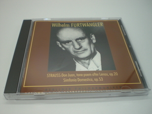 1CD　R.シュトラウス：ドン・ファン、家庭交響曲　フルトヴェングラー/ベルリン・フィル　1942・44年　オーストリア盤　19前