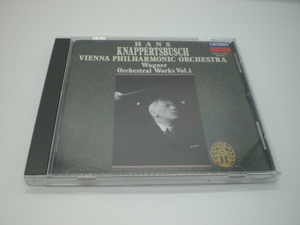 1CD　ワーグナー名演集Vol.1　マイスタージンガー、パルジファル、他　クナッパーツブッシュ/ウィーン・フィル　1951・50年　国内盤　倉3