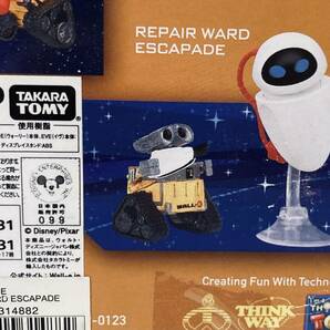 WALL・E「ウォーリーシリーズフィギュア 」2組セット★①ウォーリー&イヴ ②モー&お運びロボットフィギュア★ディズニー/ピクサーの画像4
