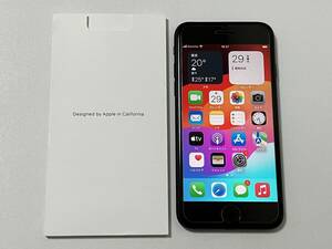SIMフリー iPhoneSE2 128GB Black シムフリー アイフォンSE 2 第二世代 第2世代 ブラック 黒 docomo au softbank SIMロックなし A2296 76%