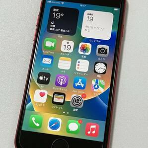 SIMフリー iPhone8 64GB Product RED シムフリー アイフォン8 プロダクト レッド 赤 au UQ docomo ソフトバンク 本体 SIMロックなし A1906の画像1