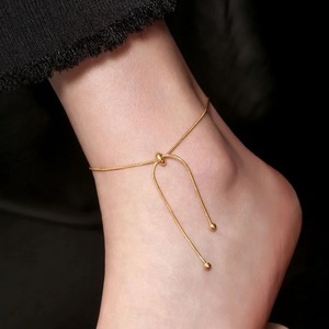  anklet Gold simple ..