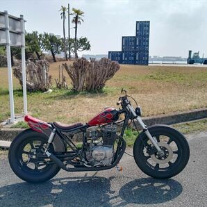 ●○書類あり！1980 YAMAHA XS250 ボバー フルカスタム ベース車両 チョッパー フリスコ 名古屋から GX250 GX400 XS400 2A2 4A8 1MO○●の画像2