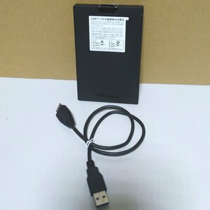 送料無料 S.M.A.R.T.正常 BUFFALO ポータブルSSD 耐衝撃 1TB PS4対応 USB3.2 USB3.1 Gen1 SSD-PG1.0U3-B/NL 必ず内容確認の画像2