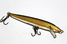 ■s3745 RAPALA ラパラ フローター フローティング F9 オールド 印字 初期 60s 希少 ボックス入り ゴールド■_画像2