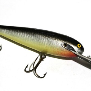 ■s3742 RAPALA DEEP DIVER90 DD90 ラパラ ディープダイバー オールド 70年代 ウッド 希少 シルバー■の画像2