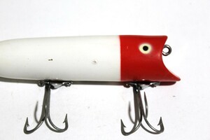 ■s3747 HEDDON LUCKY13 ヘドン ラッキー13 オールド 希少 吹き目 縦割れ rh カット■