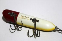 ■s3653 HEDDON LUCKY13 ヘドン ラッキー13 オールド 希少 書き目 首割れ イエローアイ 50s～ jrh■_画像4