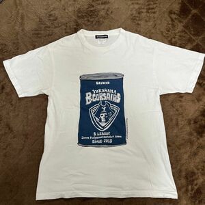 横浜ビー・コルセアーズ　保存缶デザインTシャツ Lサイズ