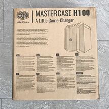 未開封 COOLERMASTER MASTERCASE H100 PCケース MCM-H100-KANN-S00 ブラック&アイアングレー mini-ITX ゲーミング リビング デスクトップ_画像3