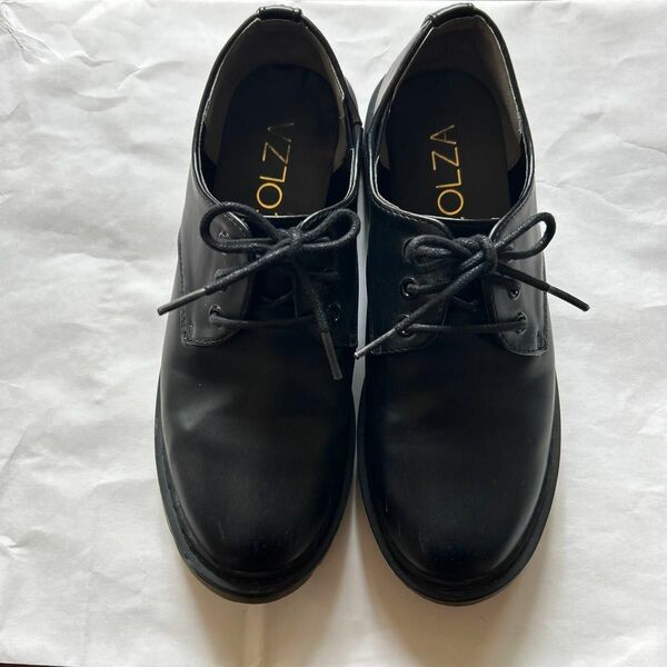 Honeys 合皮　レディース　靴　ブラック　Mサイズ　23 23.5