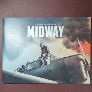 映画 ミッドウェー MIDWAY パンフレット　太平洋戦争　ミッドウェー海戦　空母　海軍