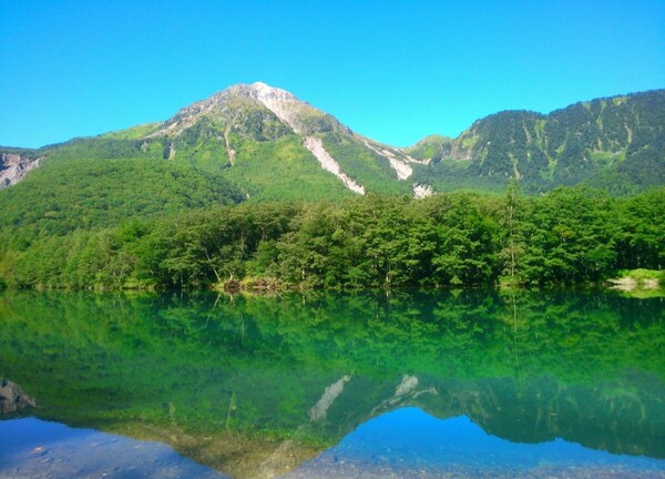 M29 焼岳/上高地/長野県/日本の風景/アートパネル/ファブリックパネル/インテリアパネル/ポスター