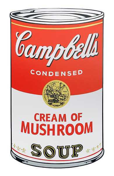 G4 Soup can/Campbell/Warhol/Replica/Western painting/Art panel/Fabric panel/Interior panel/Poster, tapestry, wall hanging, tapestry, fabric panel