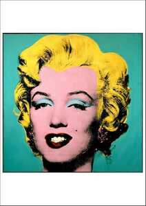 Art hand Auction G21 Marilyn Monroe ①/Warhol/Replik/Western-Gemälde/Kunsttafel/Stofftafel/Innentafel/Poster, Tapisserie, Wandbehang, Tapisserie, Stoffplatte