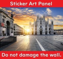 L52 ミラノ大聖堂/イタリア/海外風景/アートパネル/ファブリックパネル/インテリアパネル/ポスター_画像3