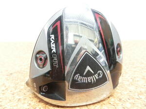 ヘッドのみ♪Callaway キャロウェイ RAZR FIT FORGED Composite レイザー ドライバー 1W 450cc ロフト角 9.5° 重量 192g 中古品♪R0436