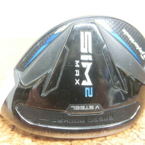 ヘッドのみ 接着タイプ♪TaylorMade テーラーメイド SIM2 MAX RESCUE ユーティリティ 5U 106㏄ ロフト角 25° 重量 241g 中古品♪R0581の画像1