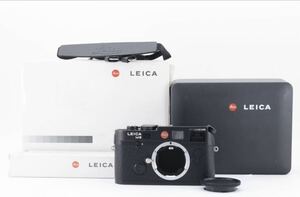 【美品.動作品】Leica M6 TTL 0.72 ブラック レンジファインダー 純正元箱.ストラップ付 SN2479691