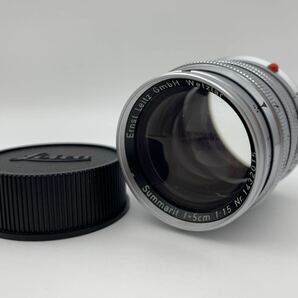 【動作品】Leitz Summarit 5cm f1.5 ライカ Mマウント レンズの画像1