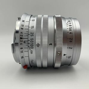 【動作品】Leitz Summarit 5cm f1.5 ライカ Mマウント レンズの画像4