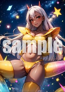 769【A4写真用紙・高画質】『クレヨンしんちゃん チョキリーヌ・ベスタ』 セクシー アニメ イラスト 同人 美女 ポスター ファンアート