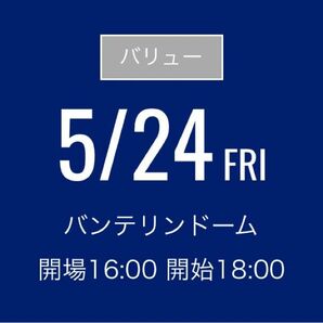 ５月２４日(金) 中日ドラゴンズ 対東京ヤクルトスワローズ　レフト側ドラゴンズ 外野応援席　ペア