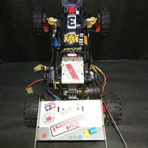 タミヤ ラジコン ホットショット 4WD バギー TAMIYA 1/10 RC SUPER HOT SHOT カスタムの画像6