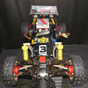 タミヤ ラジコン ホットショット 4WD バギー TAMIYA 1/10 RC SUPER HOT SHOT カスタムの画像5