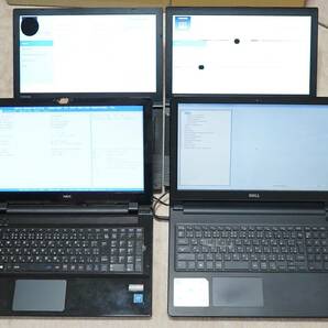 ★dynabook DELL NEC ジャンク 4台 セット まとめて ボロボロ 部品取りにでも B554/M B35/R NS150/D i3 i5 ★の画像1