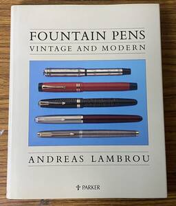 即決　FOUNTAIN PENS VINTAGE AND MODERN AND REAS LAMBROU PARKER・パーカー