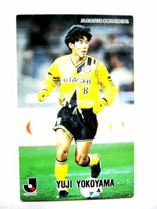 Jリーグ オフィシャル トレーディング カード カルビー YUJI YOKOYAMA 1996 99 横山雄次 #3289-25