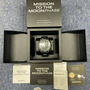 MISSION TO THE MOONPHASE NEW MOON スウォッチ オメガ スヌーピの画像1