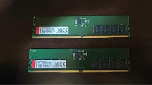 DDR5-4800 64GB（32GB×2枚）メモリ