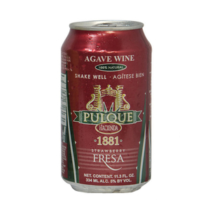 10%OFF pull kefresa strawberry .. entering 334ml PULQUE FRESA 334M MX04