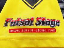 美品！未着用品！F CHANNEL Futsal Stage エフチャンネル ソサイチ 優勝獲得限定ユニフォーム No.8(黒×黄L相当)_画像5