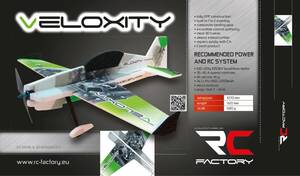 RC Factory VELOXITY finished construction ending secondhand goods amplifier servo attaching receiver less 