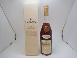 H47597 ★ ヘネシー Hennessy VSOP スリム クリアボトル 700ml 40% 古酒 箱付 ★ 未開栓 長期保管品