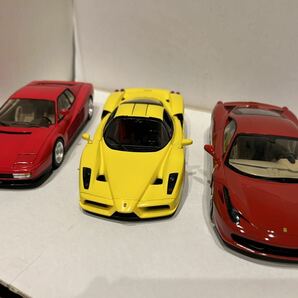 ジャンク タミヤ フジミ フェラーリ プラモデル 完成品 エンツォ 458イタリア テスタロッサ レストアベースにの画像1