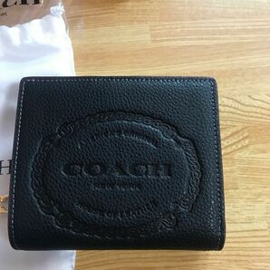 正規品COACH 二つ折り財布 新品未使用の画像2