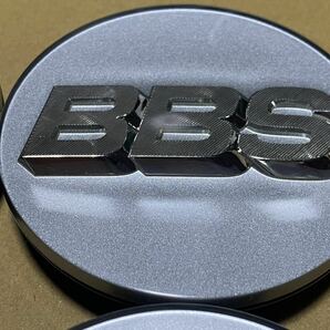 BBS 純正 センターキャップ リング無し プラチナ シルバー文字 廃盤 希少 美品！外径70mm 品番56 24 073 X4 MADE IN JAPANの画像5