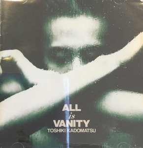 【CD】角松敏生/ALL IS VANITY
