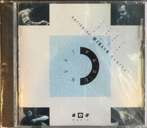 【CD】Karlheinz Miklin Quartet / Next Page　輸入盤
