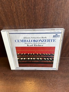 【CD】リヒター/バッハ:チェンバロ協奏曲集　国内盤