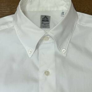 FINAMORE フィナモレ BDシャツ 白 サイズ３９ー１５1/2の画像5